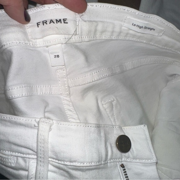 FRAME Le High Straight Jeans Sz 28 - Picture 4 of 5